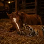 Por qué un tigre dormía con una yegua 7 Por qué un tigre dormía con una yegua