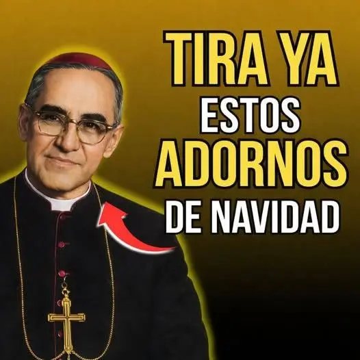 San Romero Tira 3 objetos que atraen mal