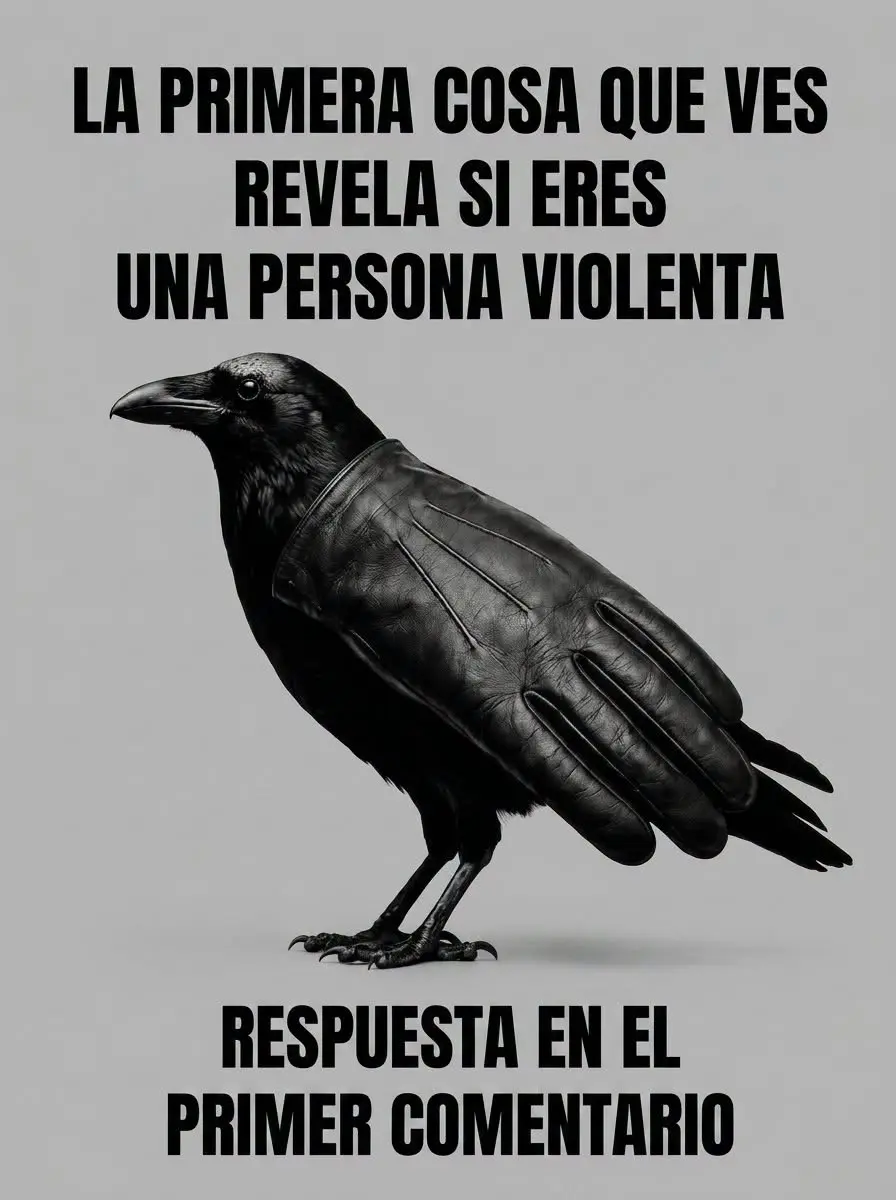 Test visual: ¿Cuervo o guante? Descubre tu personalidad