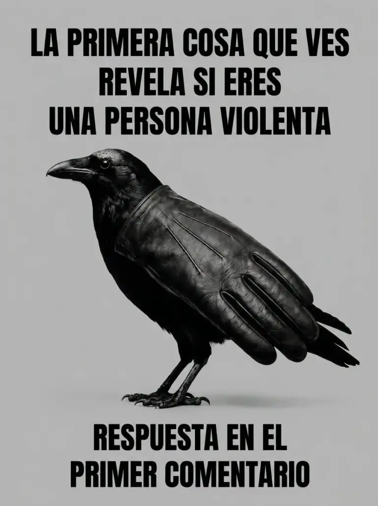 Test visual: ¿Ves un cuervo o un guante?