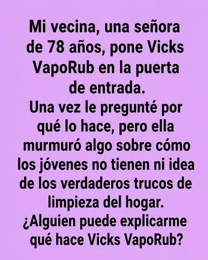 Usos sorprendentes y beneficios del Vicks VapoRub