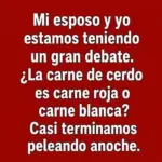 ¿Es la carne de cerdo roja o blanca?
