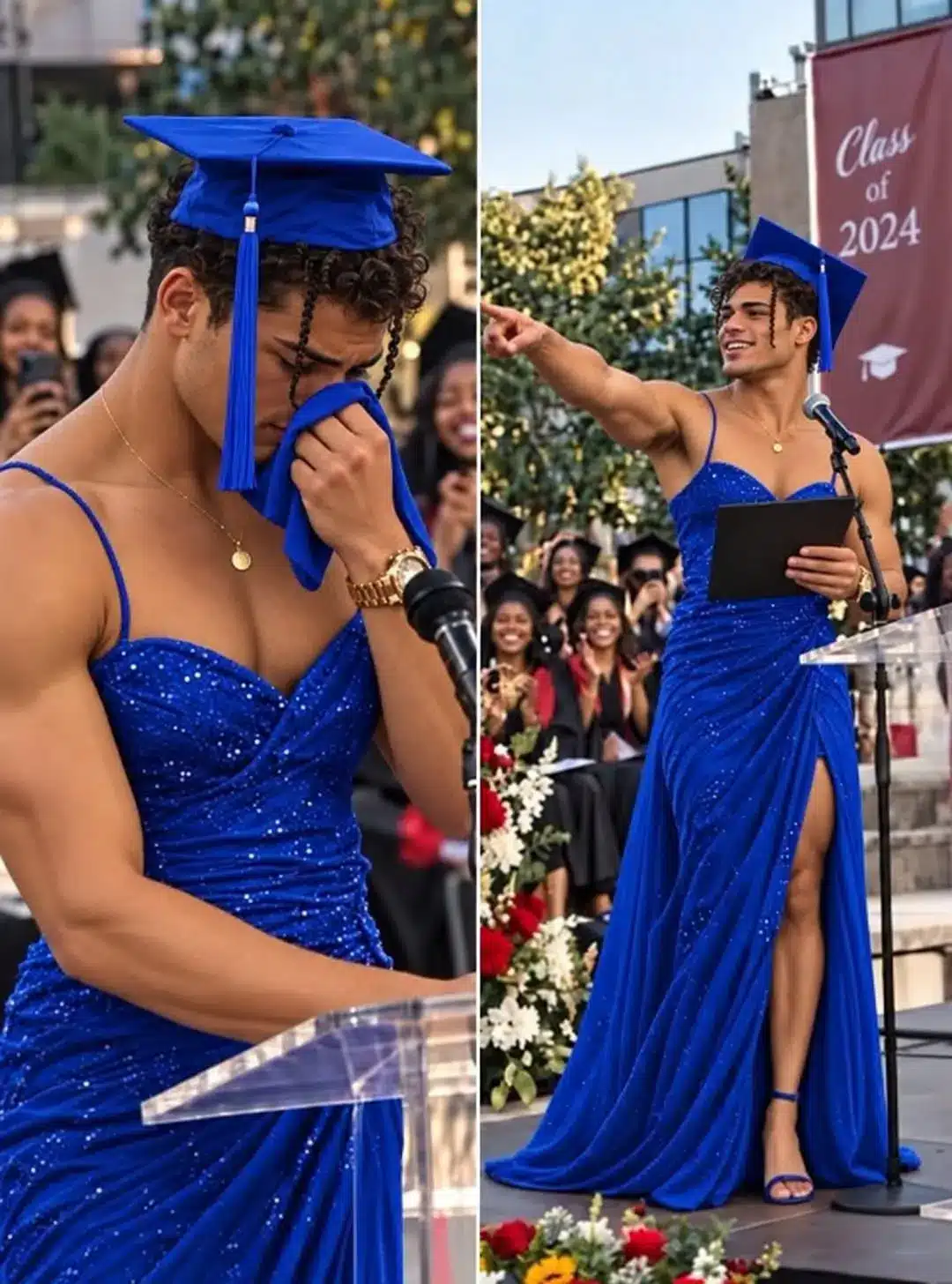 La verdad tras el vestido azul de Joaquín