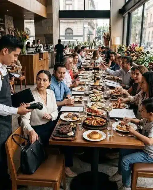Lección a mi familia política tras cena costosa