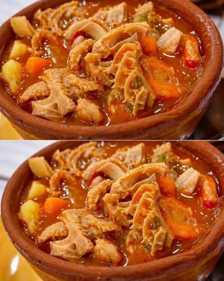 Mondongo a la criolla receta de la abuela