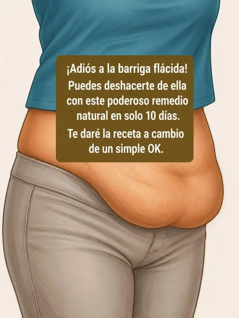 Receta de 2 ingredientes para eliminar grasa abdominal