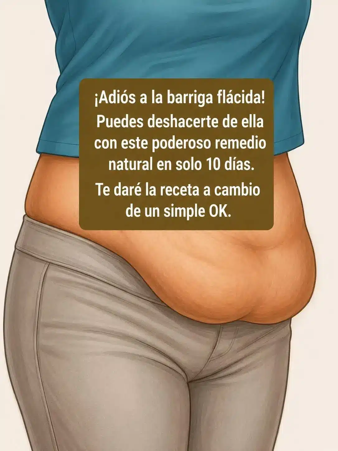 Receta de 2 ingredientes para eliminar grasa abdominal