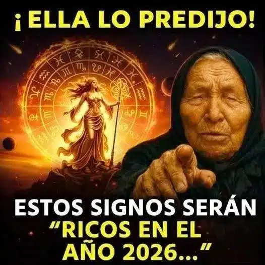 Signos millonarios en 2026 según Baba Vanga 2 Signos millonarios en 2026 según Baba Vanga