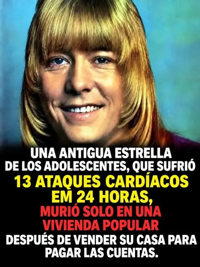 Trágico final del ídolo rubio de los 70